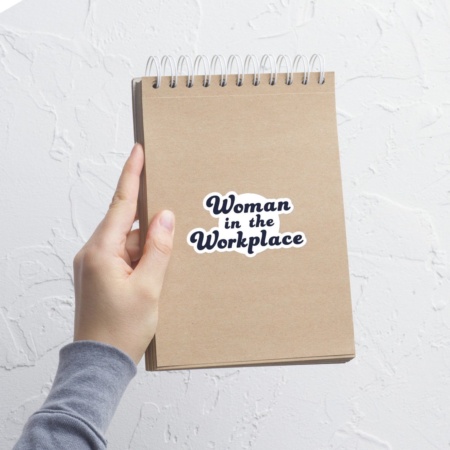 Woman In The Workplace Bubble-Free Sticker