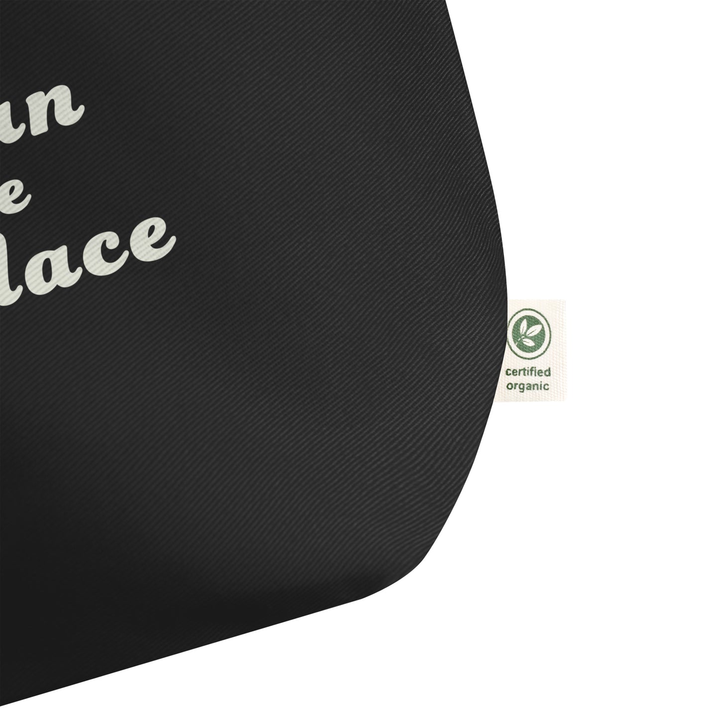 Woman In The Workplace Large Organic Tote Bag