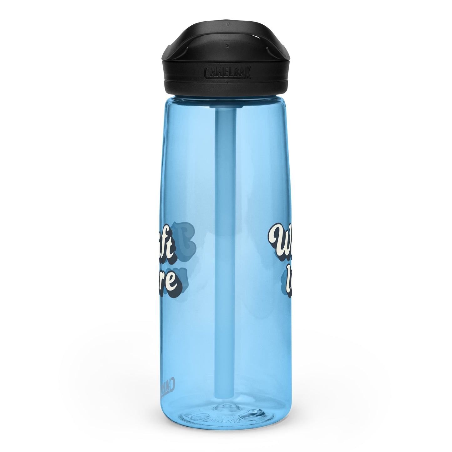 Thrift More Waste Less Sports Water Bottle