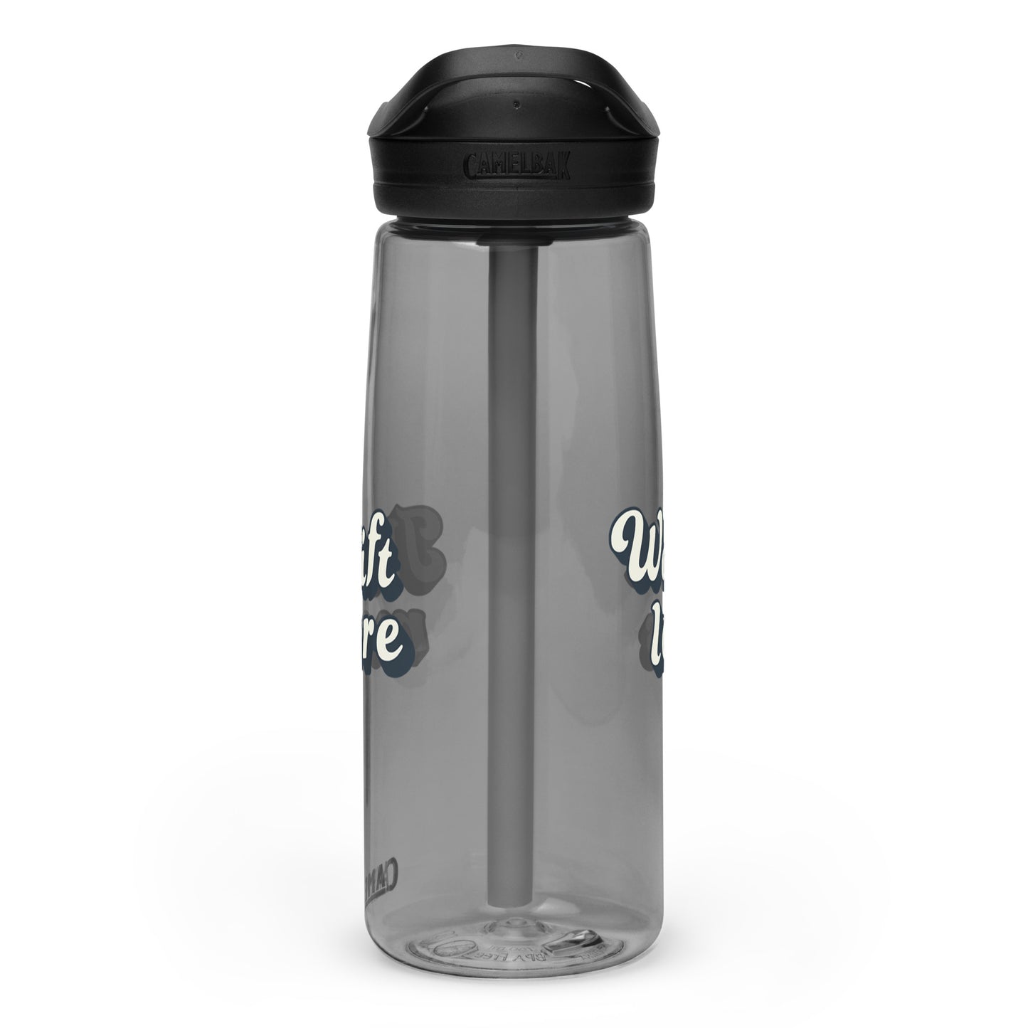 Thrift More Waste Less Sports Water Bottle