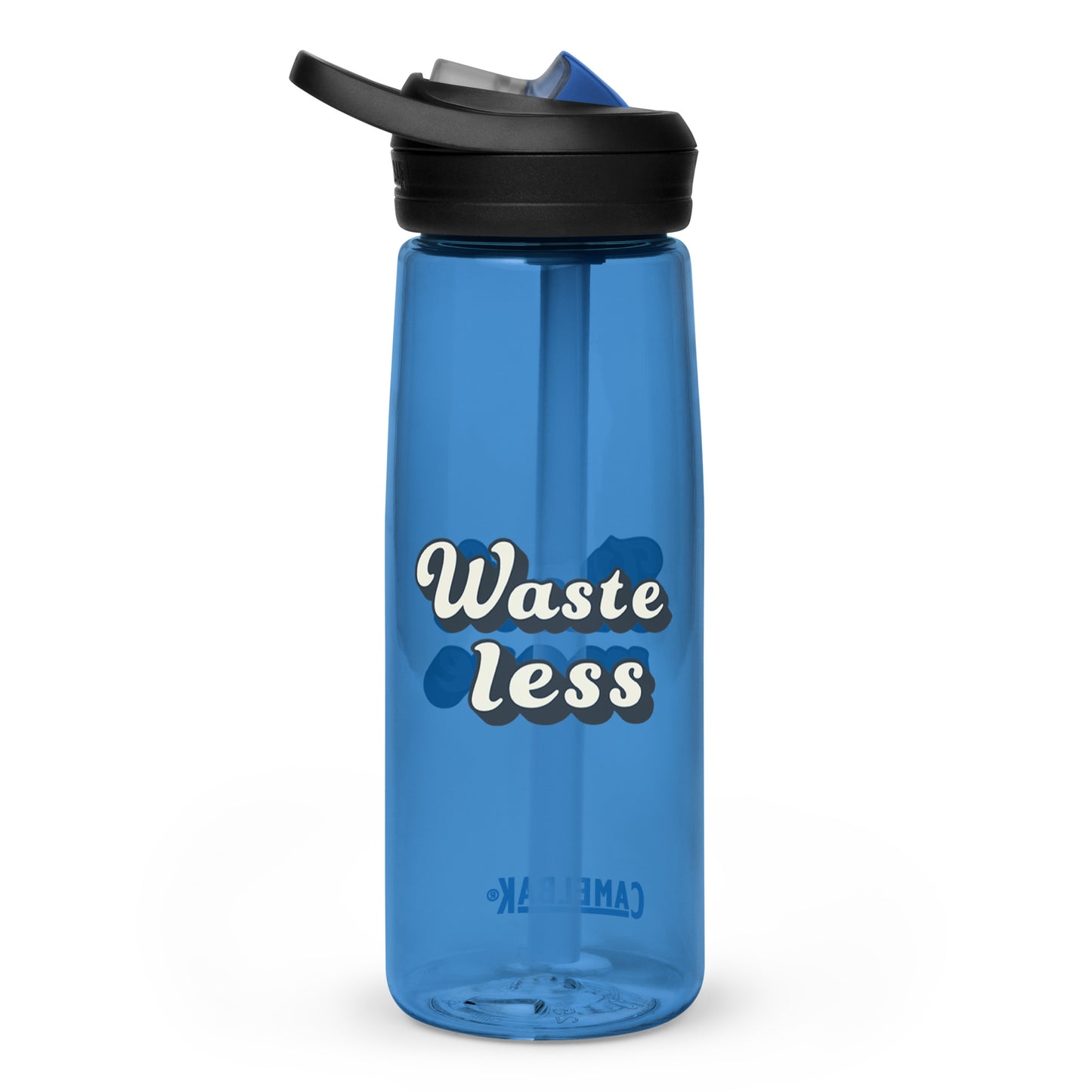 Thrift More Waste Less Sports Water Bottle
